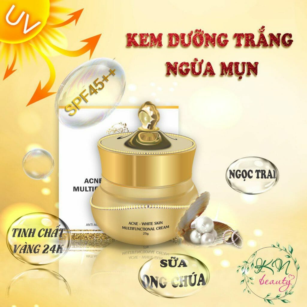 Kem trị mụn KN Beauty giúp ngăn ngừa mụn